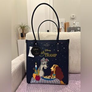 kate spade Navy Disney Lady and the Tramp Printed Tote